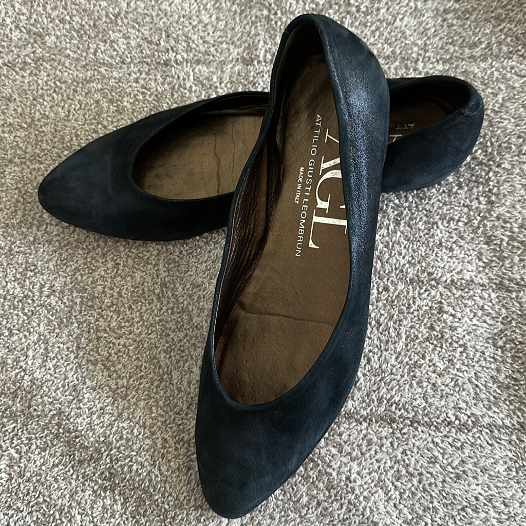 Agl Pointed Ballet Flats